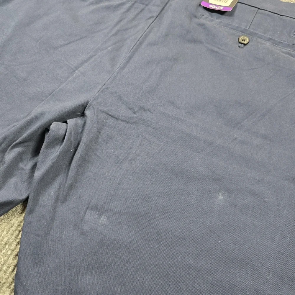 Banana Republic Pants Mens 40x29 Blue Chino Classic Fit Stretch Cotton‎ NEW